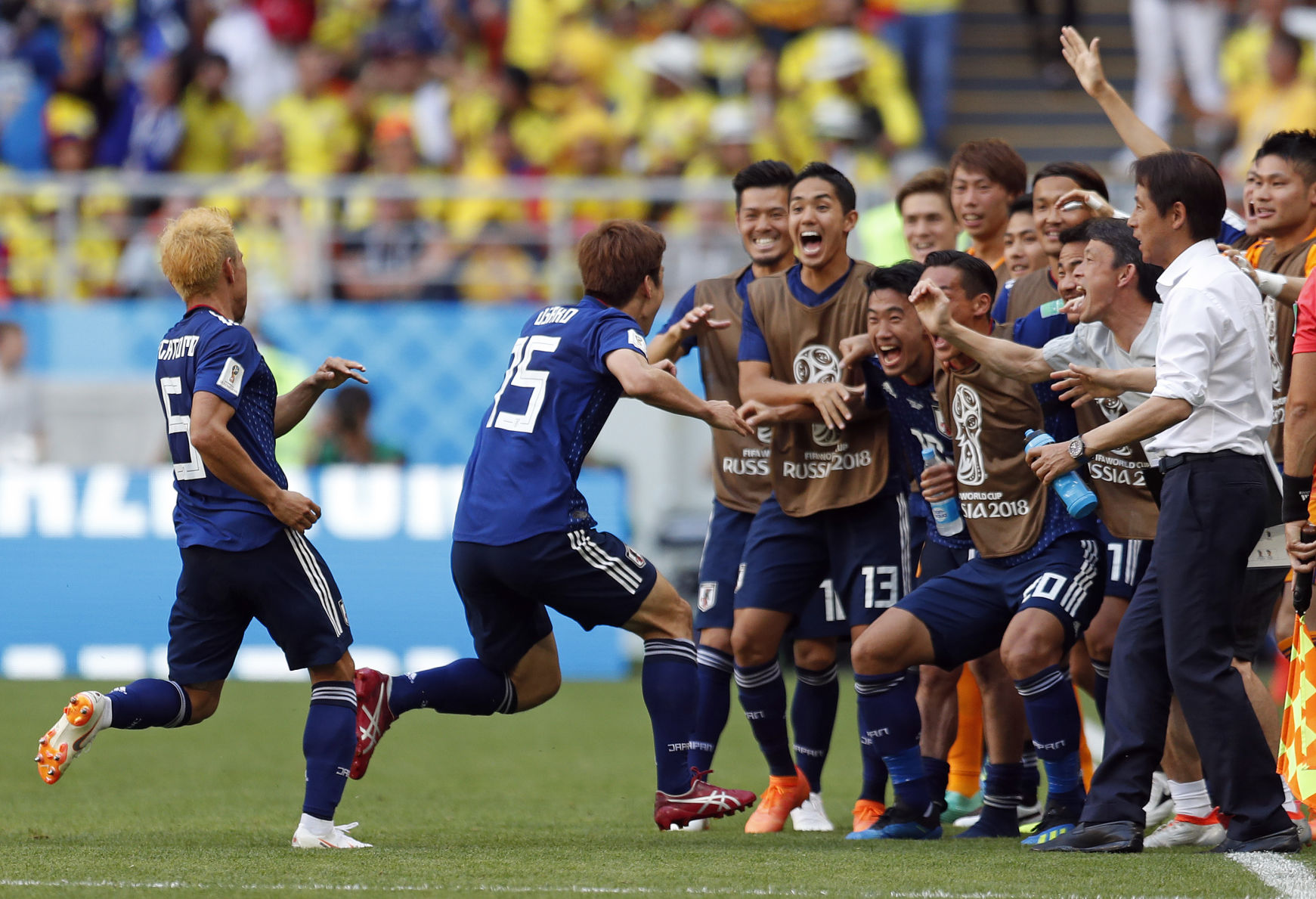 Japan celebrates